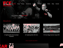 Tablet Screenshot of fcfkravmaga.com